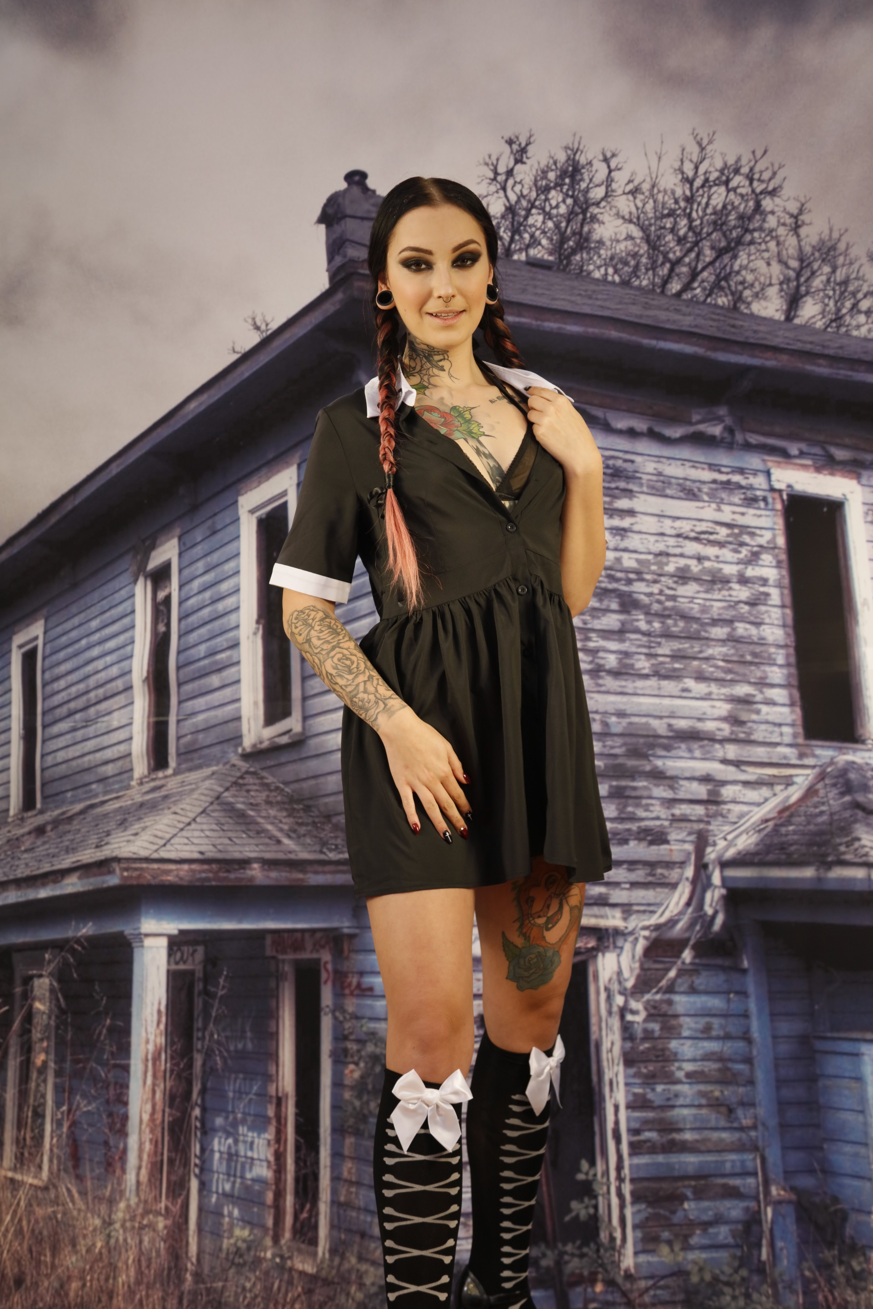 tattoo model sharlotte thorne from bravomodels